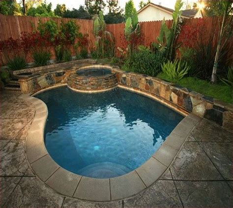 Small Backyard With Inground Pool Ideas