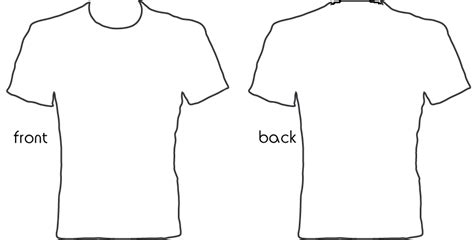 Shirt Sketch Template At Explore Collection Of