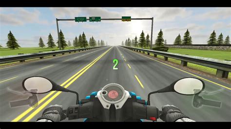 Traffic Rider Bike Riding In Traffic Highway Game Android Youtube