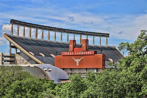 Darrell K Royal Texas Memorial Stadium Austin T X Photograph By