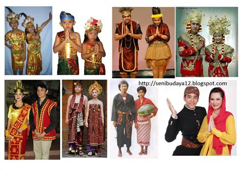 Gambar Dan Nama Baju Adat Daerah Di 34 Provinsi Seni Budaya