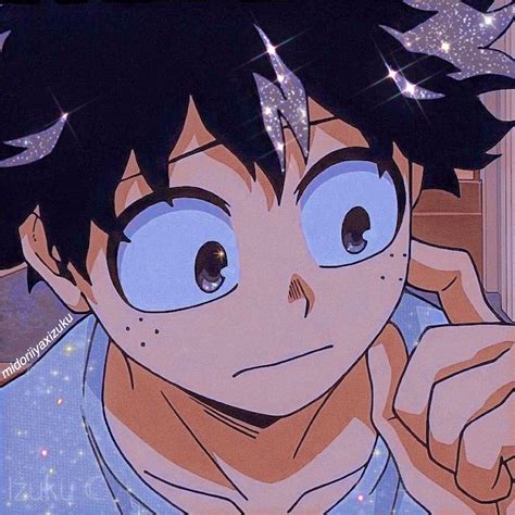 Aesthetic sparkles pfp / anime boys tumblr. Aesthetic Glitter Anime Pfp Mha | Anime Wallpaper 4K