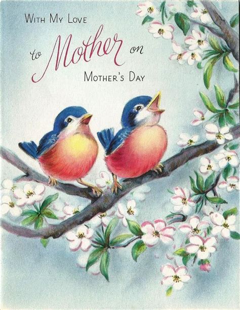Related Image Vintage Greeting Cards Mothers Day Cards Mothers Day