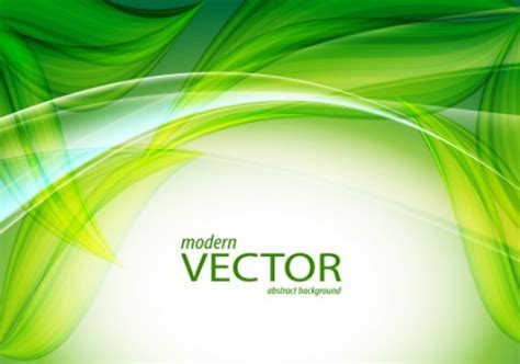 Free Vector Abstract Background With Green Leaves 02 Titanui