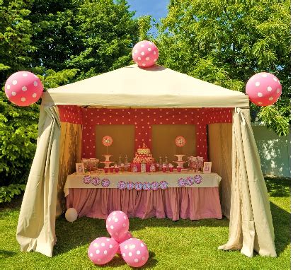 Birthday party is a yearly occasion for everyone. Pink party ideas... ~ Party tent | Pink Princess Party ...
