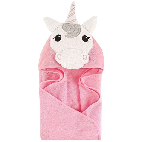 Personalized Pink Unicorn Hooded Towel Hooded Baby Towel Etsy