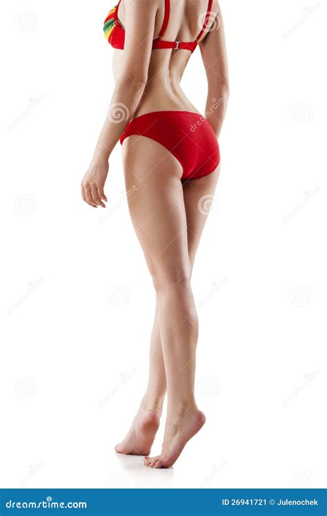 Rear View Of Beautiful Caucasian Woman Stock Image Image 26941721