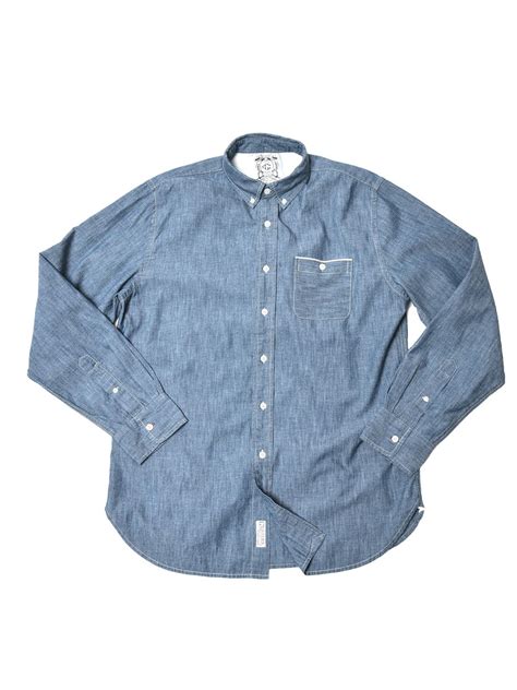 Grayers Blue Selvedge Chambray Shirt Clothes Casual Outfits