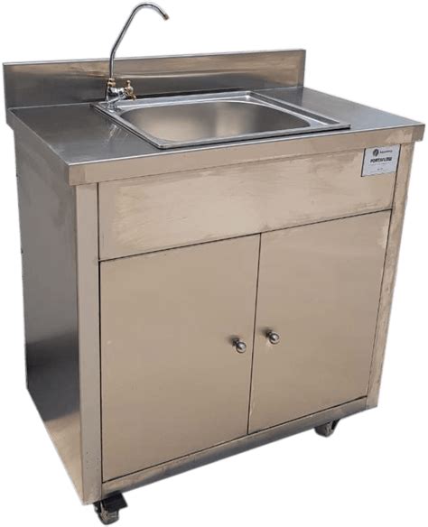 Hand Wash Station Portable Stainless Steel Finish