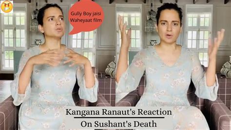 Kangana Ranauts Reaction On Sushants Death Angry Kangna Shared Her