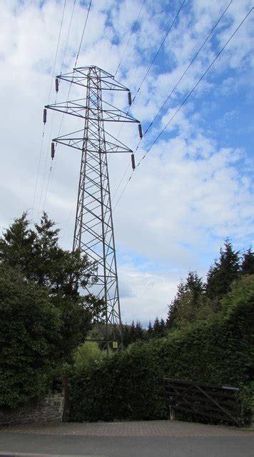 Electricity Pylon Near Allaston Road © Jaggery Geograph Britain