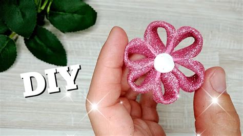 Diy Flower Ideas 🔥how To Make Foam Flowers🔥 Youtube