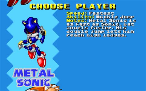 Blades Metal Sonic 20 Sonic Robo Blast 2 Mods