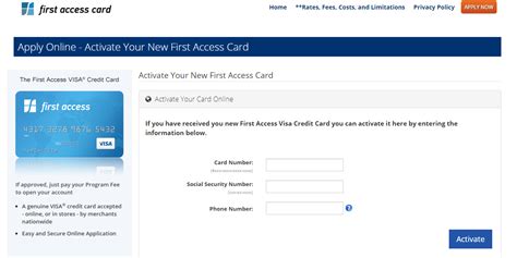 First access credit card payment. www.preapprovedaccess.com - Apply Your First Access Credit Card Online