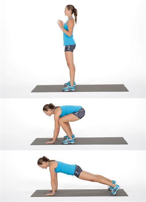How To Do A Squat Thrust Popsugar Fitness Uk