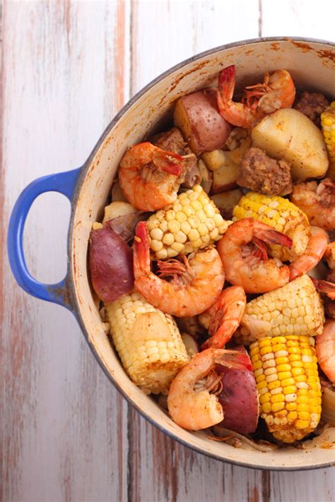 This recipe for easy garlic basil shrimp makes a delicious main course. Old Bay Shrimp Boil - Cooking is Messy