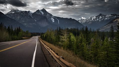 Road To Mountains Wallpaperhd Nature Wallpapers4k Wallpapersimages