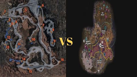 Rage 2 world map / wasteland. Rage 2 MAP VS Rage 1 MAP - YouTube
