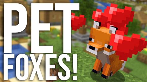 Can Foxes Be Pets In Minecraft Pets Retro