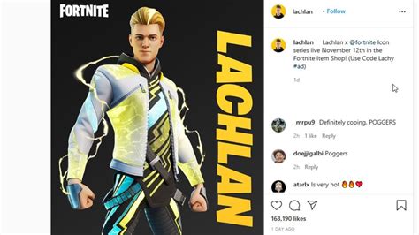 Logan Youtuber Lachlan Finally Gets Fortnite Skin The Advertiser
