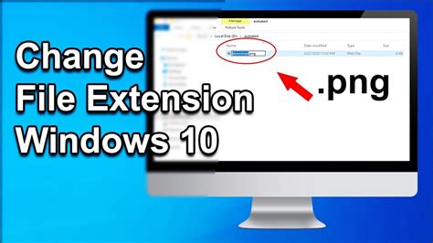 Change File Extension Windows 10 Easy Way Youtube