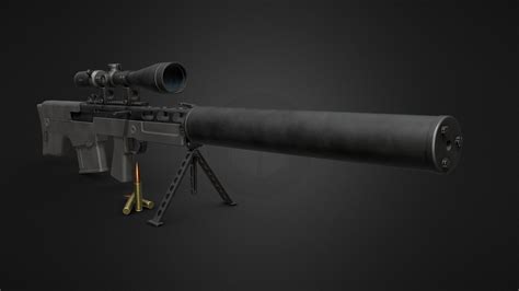 Vks Sniper Rifle 3d Model By 3dgunsmith F7aa093 Sketchfab