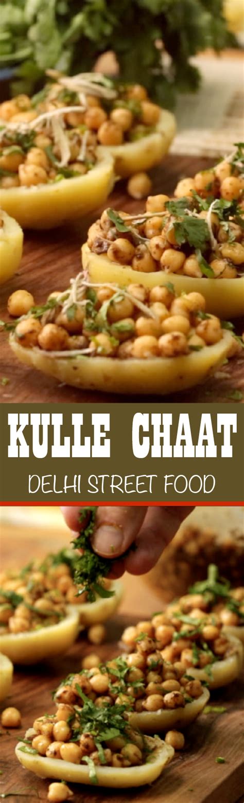 Kulle Chaat Or Kuliya An Old Delhi Street Food Specialty Delicious