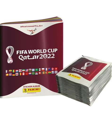 Panini World Cup 2022 Qatar Cromos Álbum 50 Saquetas Stickerpoint
