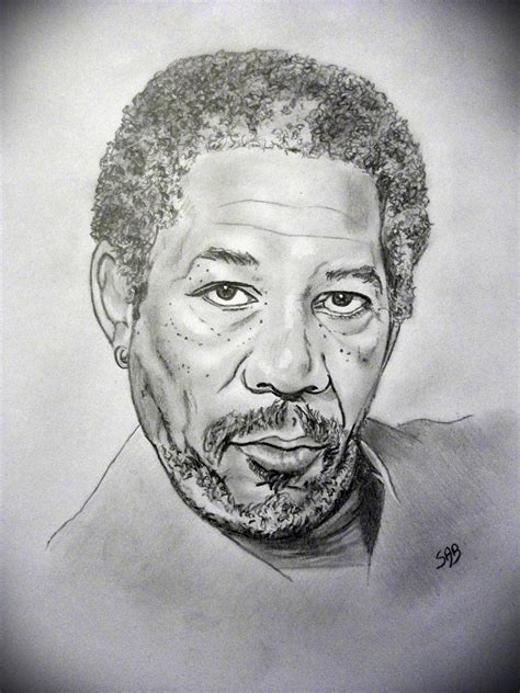Artiste Peintre Portraitiste Morgan Freeman