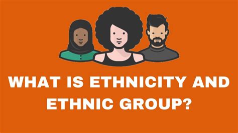 What Is Ethnicity Ethnic Groups Race Ethnicity Vs Race Youtube
