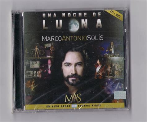 Marco Antonio Solis Una Noche De Luna Cd Dvd Disponibl Cuotas Sin Interés
