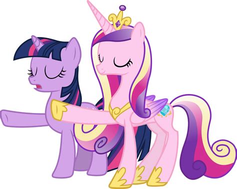 Princess Cadance And Twilight Sparkle Relaxing By 90sigma On Deviantart