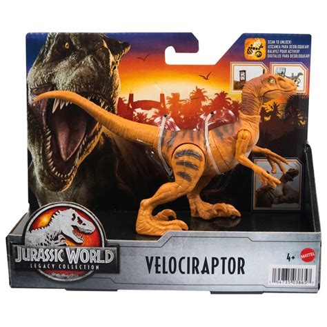 Jurassic World Legacy Collection Velociraptor Dinosaur Figure Smyths
