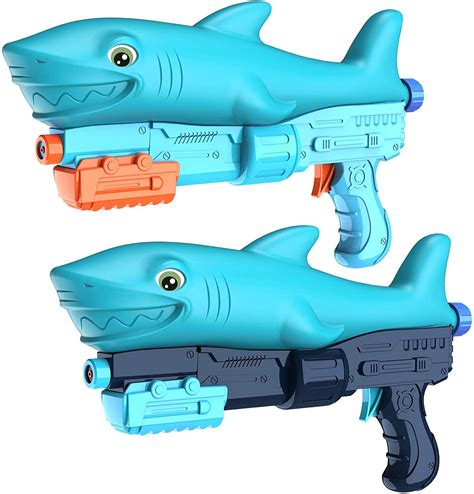 Htaiguo For Kids 2 Pack Squirt Guns Super Water Soaker Blaster 800cc