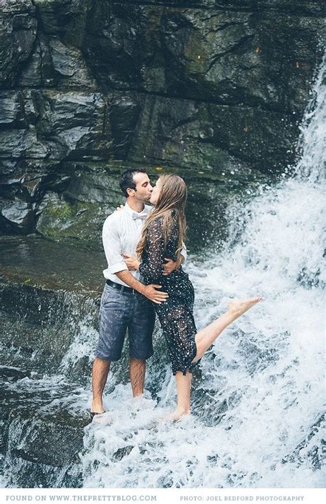 Waterfall Couple Shoot Photo Joel Bedford Photography Cool Pictures Of Nature Romantic