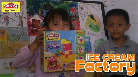 Fun Doh Ice Cream Factory 🍦 Buat Es Krim Pake Doh - YouTube