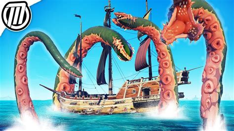 Sea Of Thieves Kraken Attack Gameplay Youtube