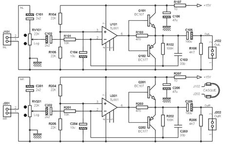 Precision headphone amplifier schematic circuit diagram. Small stereo headphone amplifier - Amplifier Circuit Design