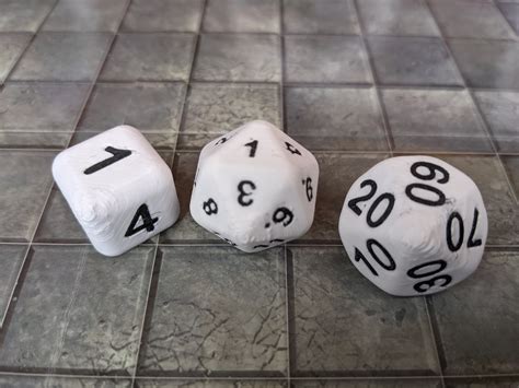 Weighted Dandd 7 Dice Set D20 D4 D6 D8 D10 D12 D100 3d Etsy Australia