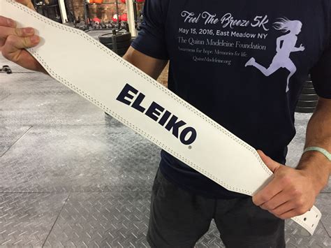 Eleiko Olympic Weightlifting Belt Review Barbend