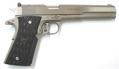 AMT Hardballer LS 45 ACP Caliber Pistol Rare Long Slide Model With 7
