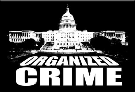 Organized Crime Parody Magnet - Libertarian Country