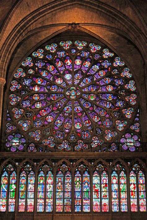Stained glass window church window circular rose window. Beautiful Stained-Glass Windows Around the World Photos ...
