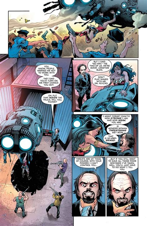 Doctor Psycho Wants Total Control In ‘wonder Woman Agent Of Peace 10