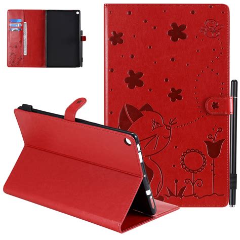 Allytech Folio Case For All New Fire Hd 10 9th Gen 2019 And 7th Gen