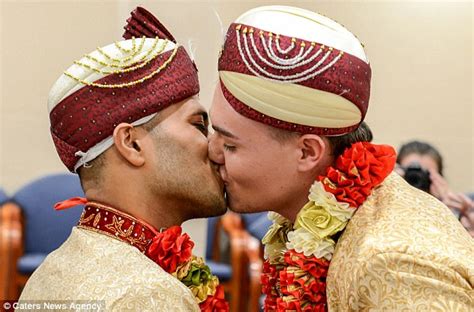 Groom Becomes First Uk Muslim To Have A Same Sex Marriage Daily Mail