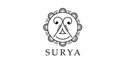 Surya Name Logo