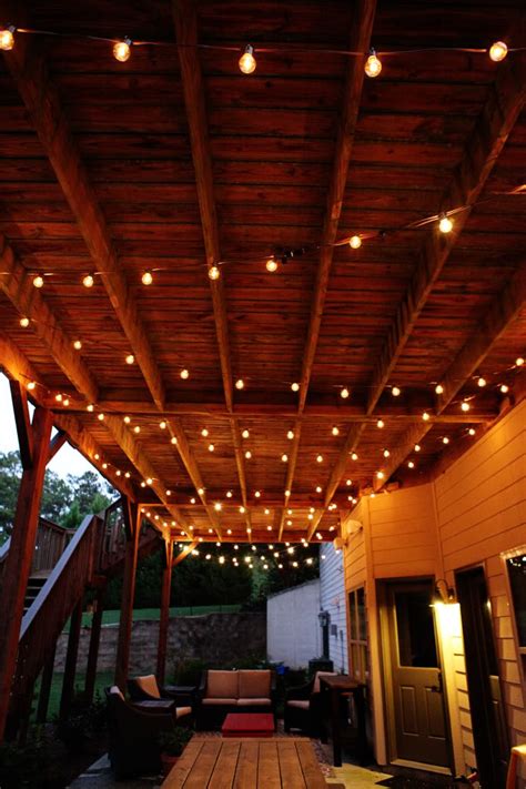18 Patio Lighting Strings For Your Prfect Backyard Interior Design