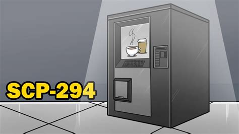 Scp 294 The Coffee Machine Scp Animation Youtube