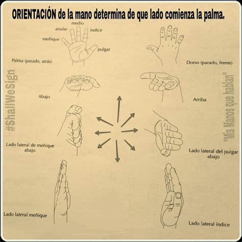 Hand Orientation In Spsnish Learn To Sign Sign Language Signs